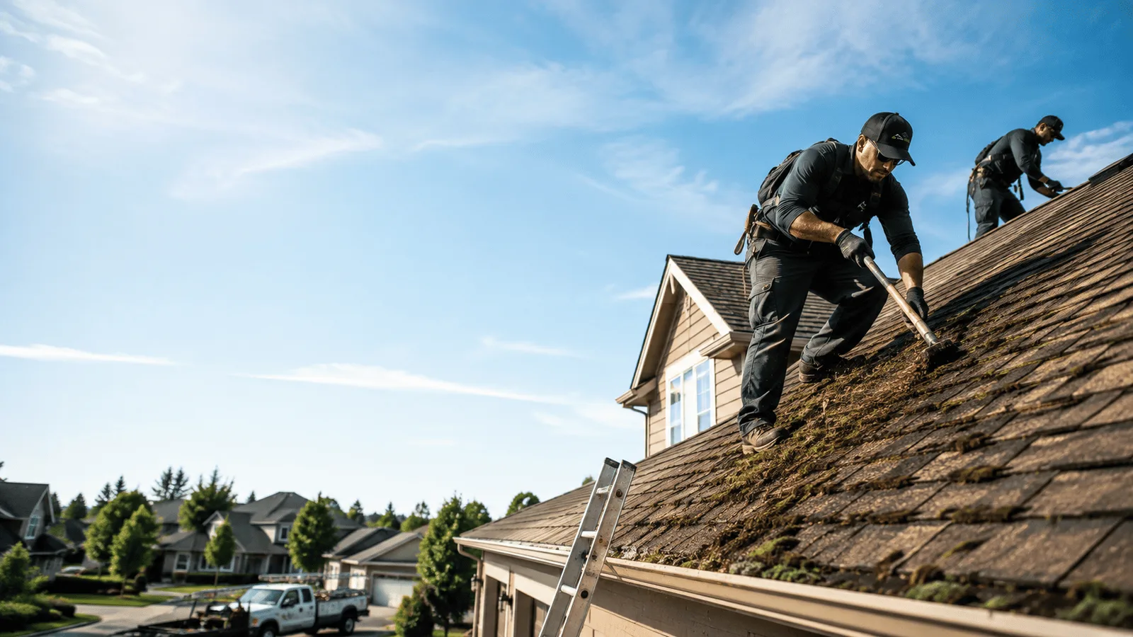 Roof Moss Removal in Moffit, ND near me